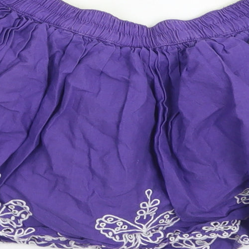 Mini LCub Girls Purple  Cotton Tutu Skirt Size 3-4 Years  Regular