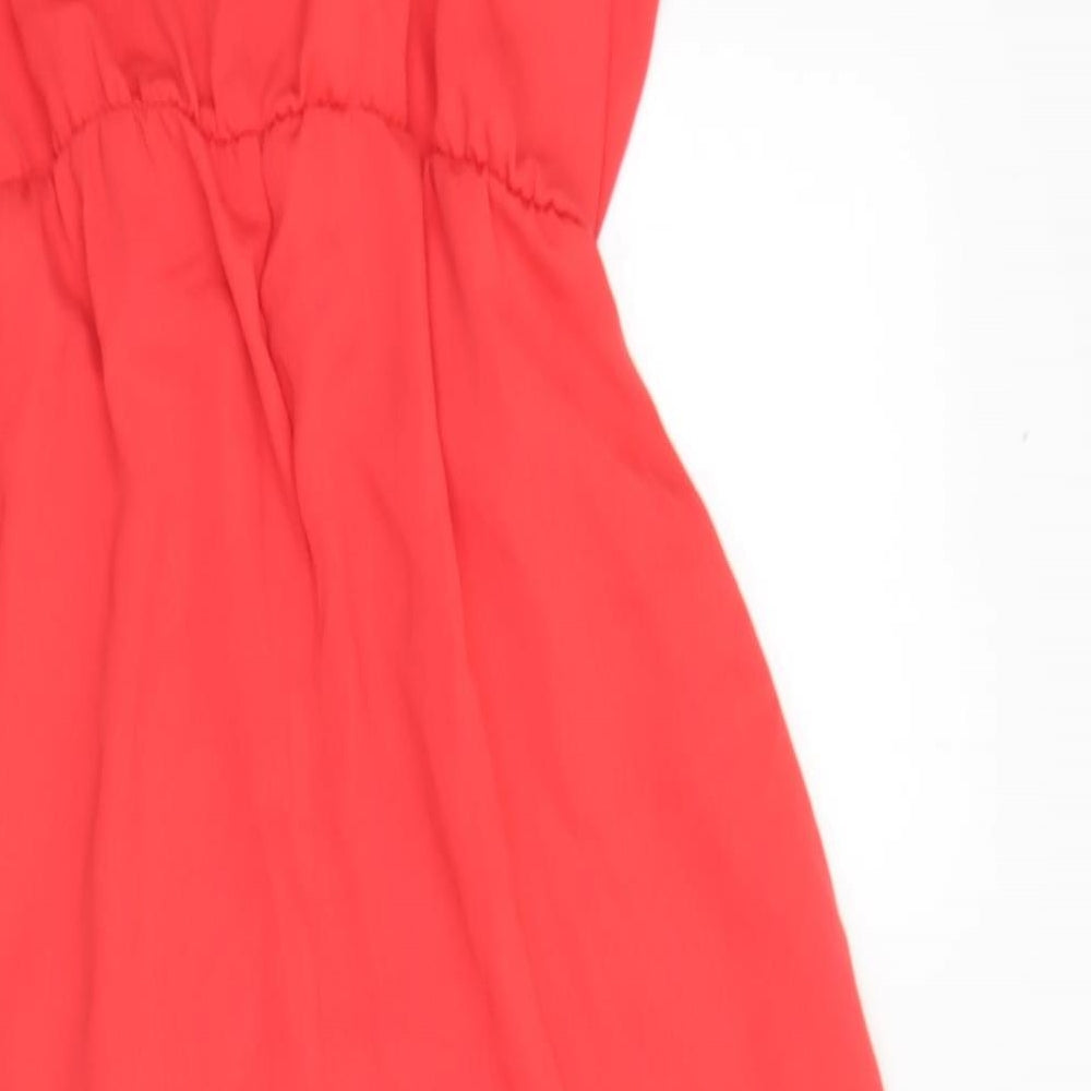 NEXT Womens Pink  Polyester Jumpsuit One-Piece Size 14 L20 in