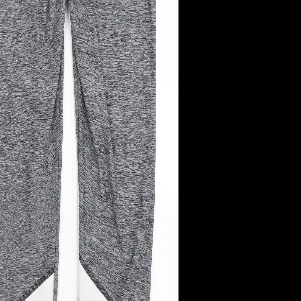 F&F Womens Grey  Polyester Compression Leggings Size M L26 in Regular