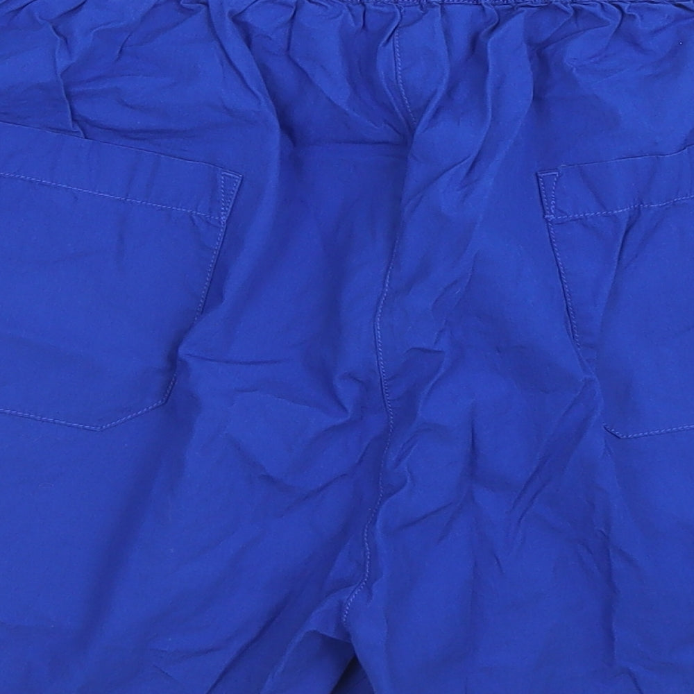 Capsule Womens Blue  Cotton Cargo Shorts Size 16 L5 in Regular