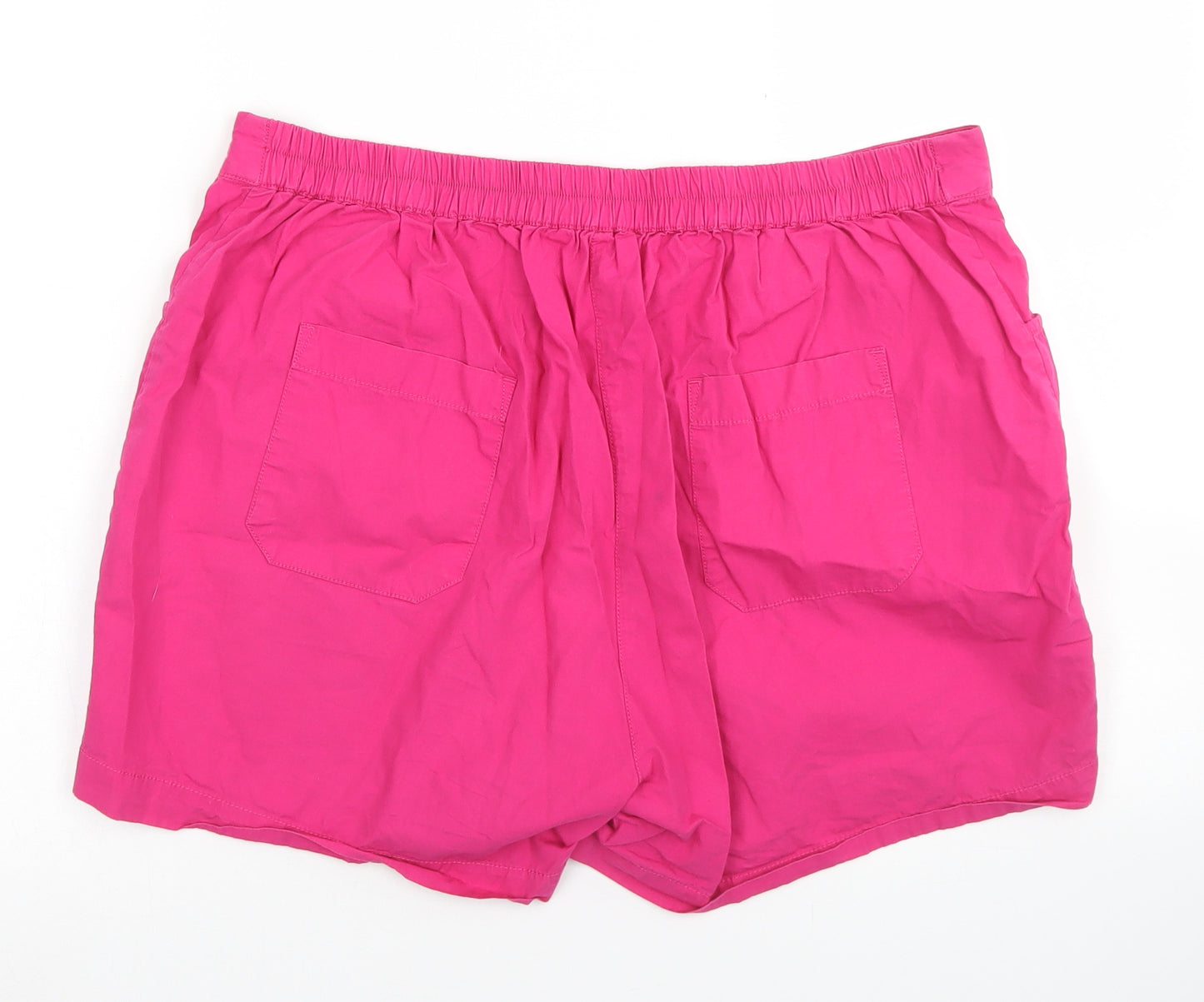 Capsule Womens Pink  Cotton Cargo Shorts Size 16 L3 in Regular