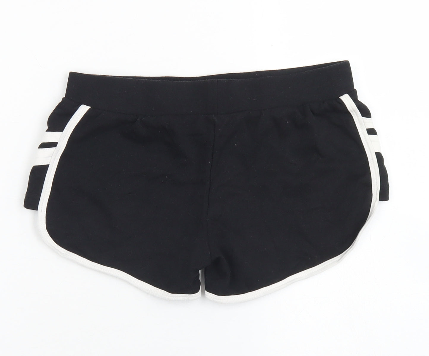 915 Generation Girls Black  Polyester Sweat Shorts Size 10-11 Years  Regular Drawstring