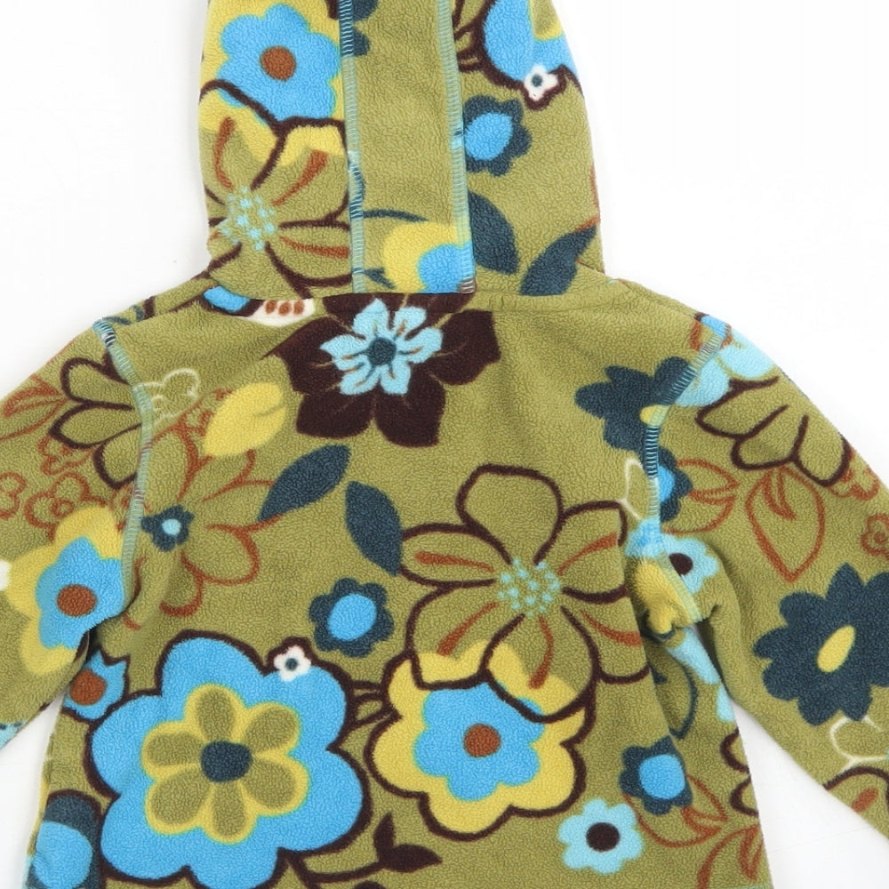 NEXT Girls Green Floral  Jacket  Size 12-18 Months