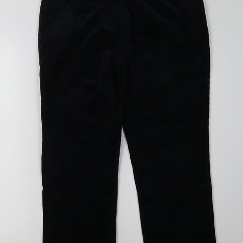 Brook Taverner Mens Blue  Cotton Capri Trousers Size 34 L28 in Regular Button