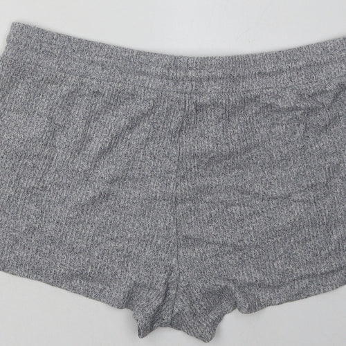 Primark Womens Grey  Polyester  Sleep Shorts Size M  Tie - Looney tunes