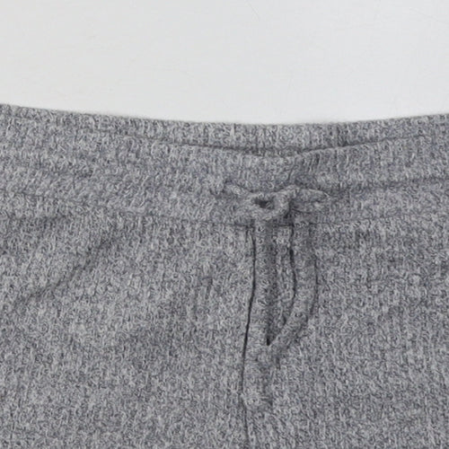 Primark Womens Grey  Polyester  Sleep Shorts Size M  Tie - Looney tunes