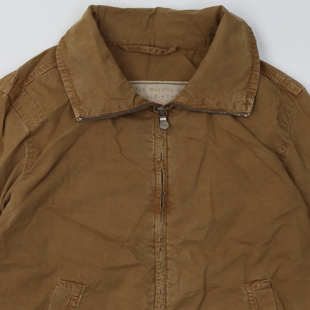 Murphy & Nye Mens Brown   Jacket  Size M  Zip