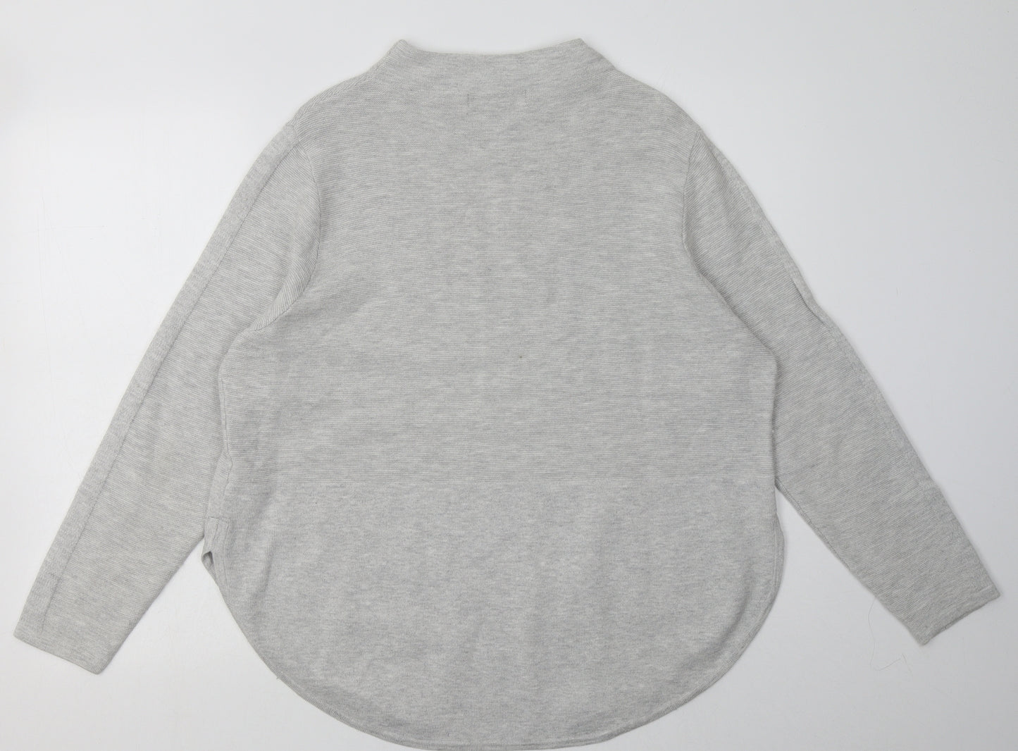Marks and Spencer Womens Grey  Cotton Pullover Sweatshirt Size 18  Pullover