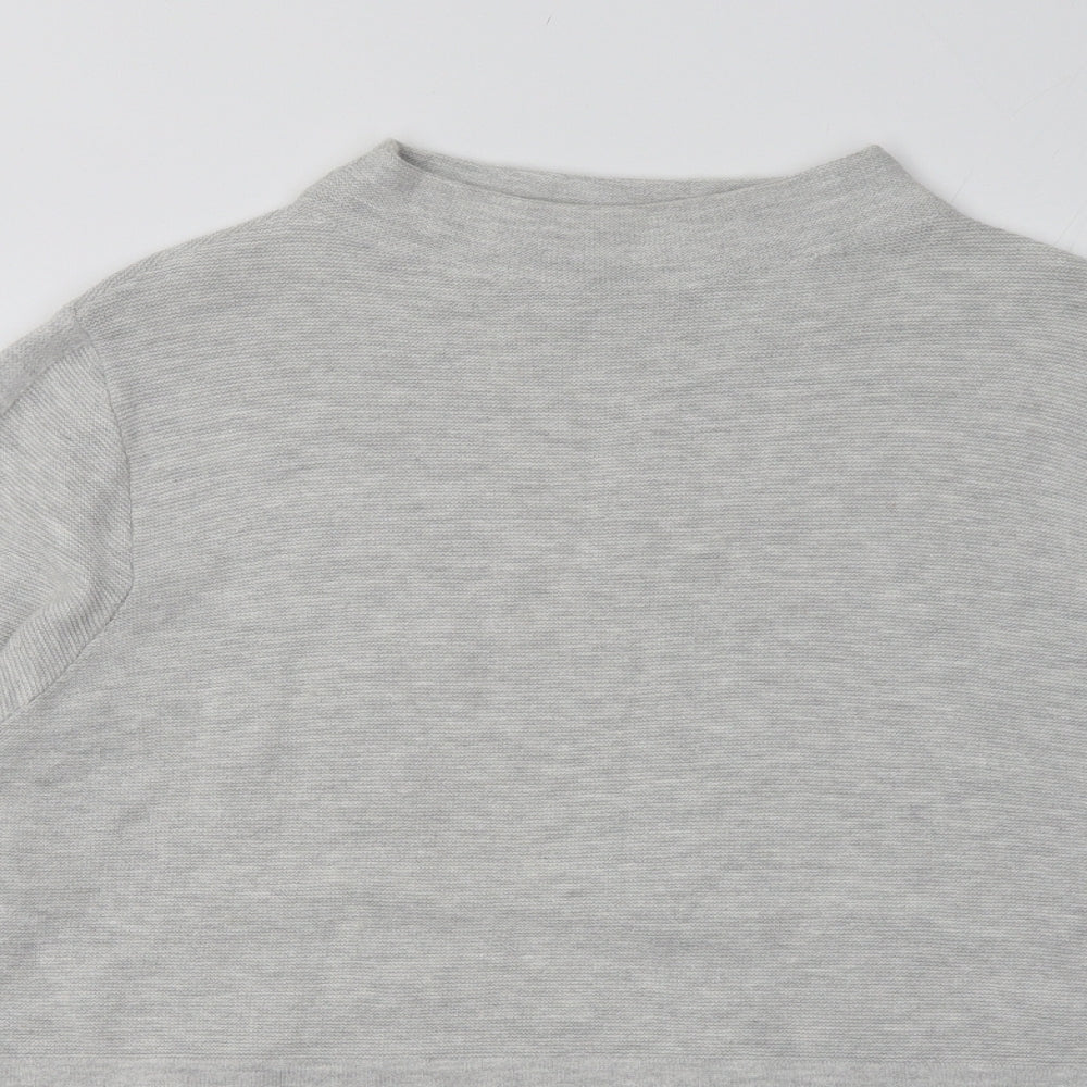 Marks and Spencer Womens Grey  Cotton Pullover Sweatshirt Size 18  Pullover