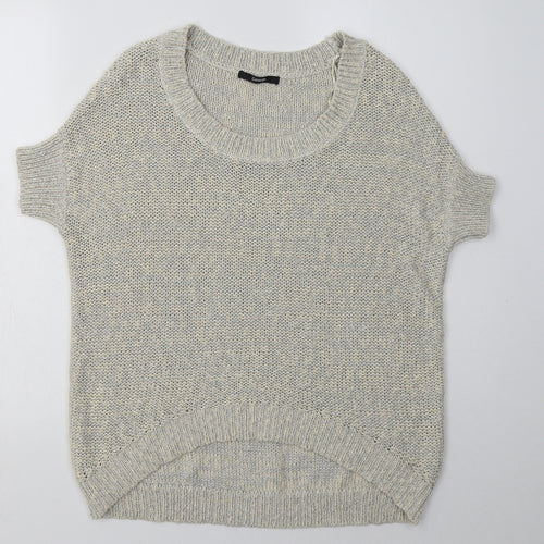 George Womens Beige  Cotton Pullover Sweatshirt Size 10  Pullover