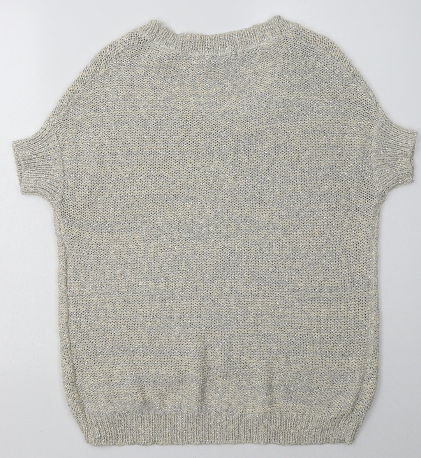 George Womens Beige  Cotton Pullover Sweatshirt Size 10  Pullover