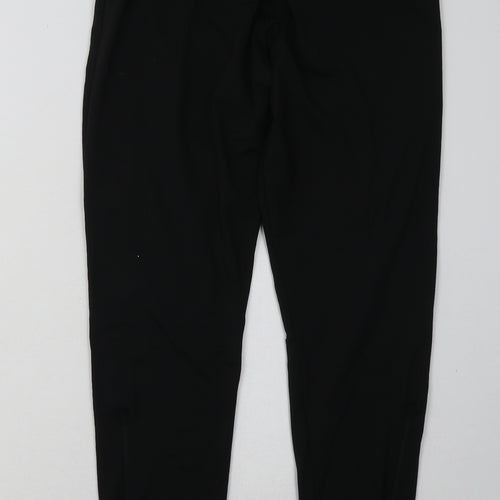 Macron Mens Black  Polyester Jogger Trousers Size XS L28 in Regular Tie - Stoke City