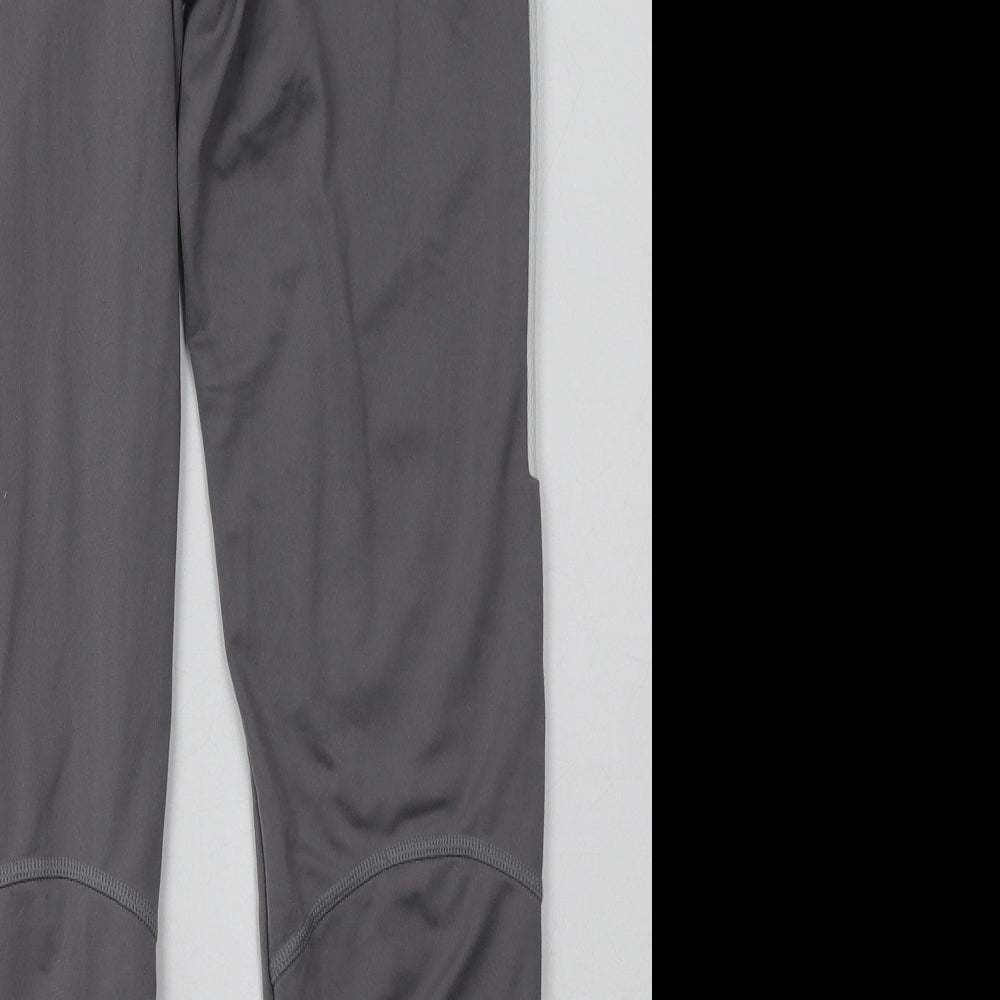 Nike Boys Grey  Polyester Jogger Trousers Size 12-13 Years  Regular Tie - Dri-Fit