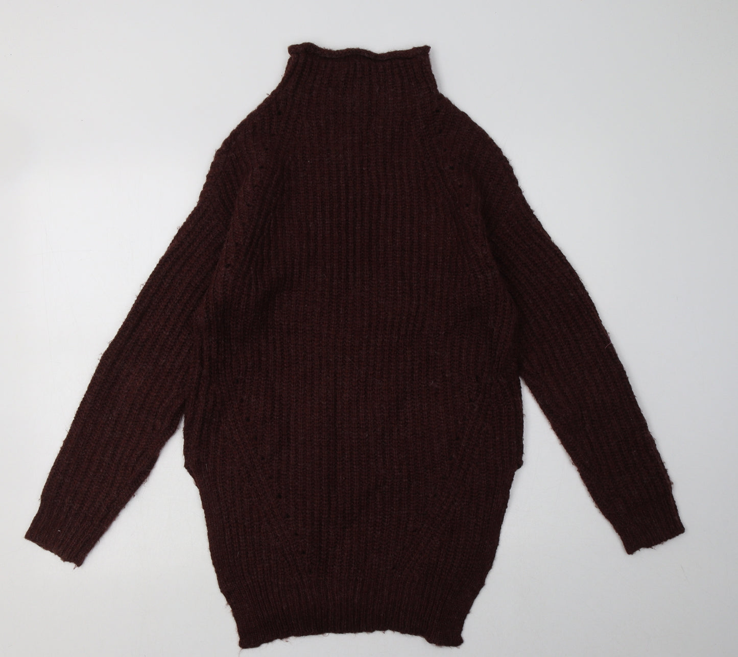 Matalan Womens Brown  Acrylic Pullover Sweatshirt Size S  Pullover