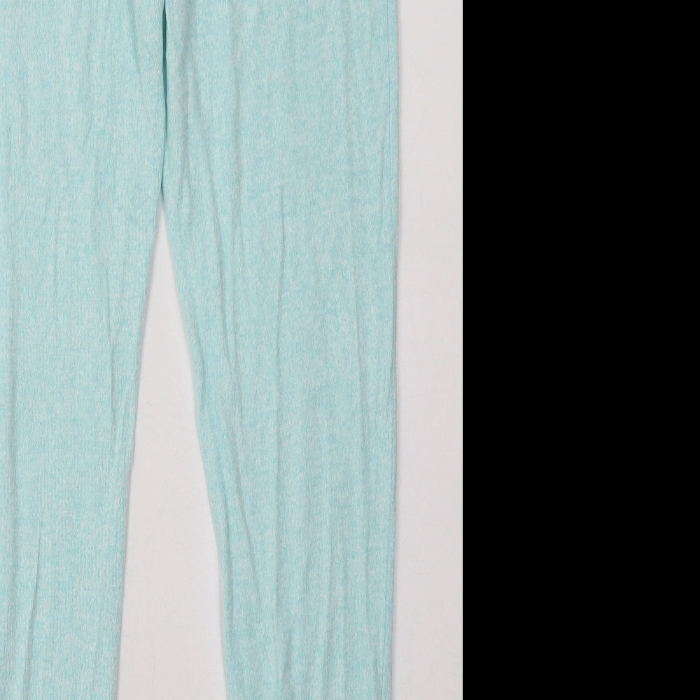 Primark Womens Blue  Viscose  Pyjama Pants Size M  Tie - Tinkerbell