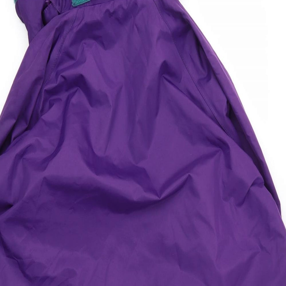 Preworn Mens Purple   Parka Coat Size S  Zip