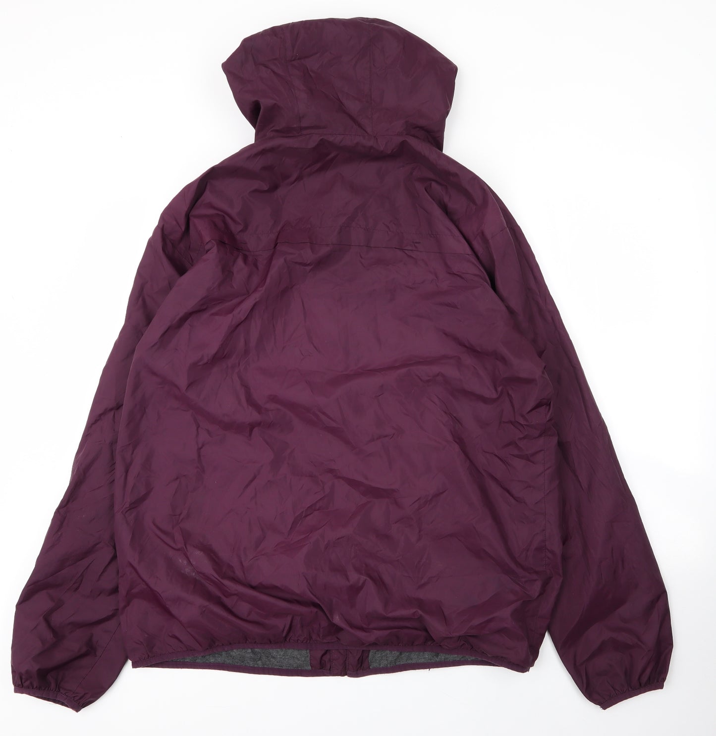 TU Mens Purple   Parka Coat Size XL  Zip