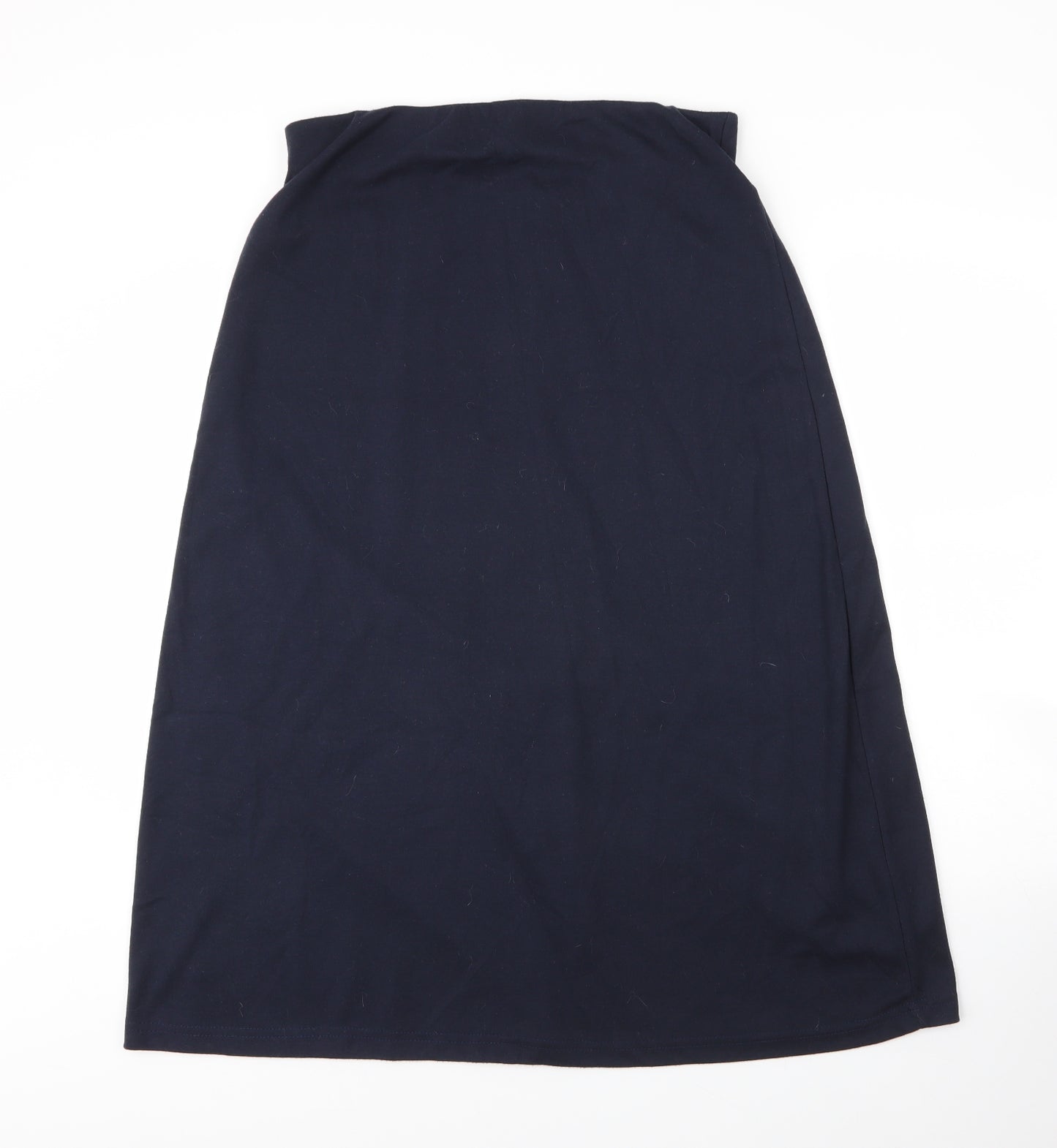 Marisota Womens Blue  Cotton A-Line Skirt Size 14