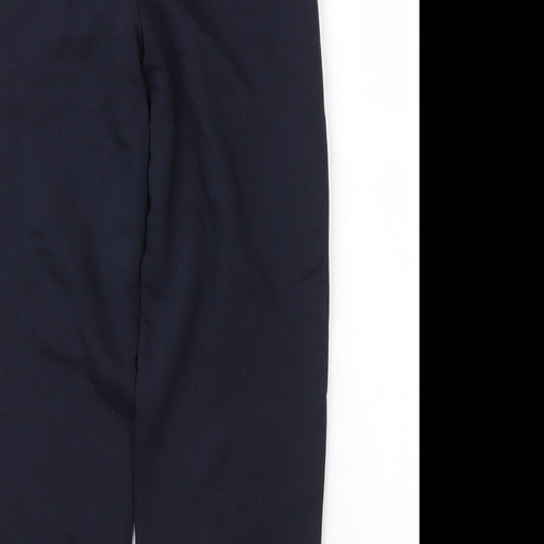 TU Boys Blue  Cotton Sweatpants Trousers Size 9 Months L22 in Regular Drawstring - School
