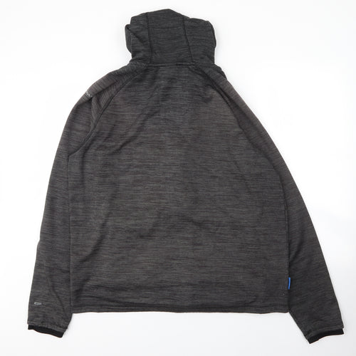 Trespass Mens Grey  Polyester Full Zip Hoodie Size 2XL