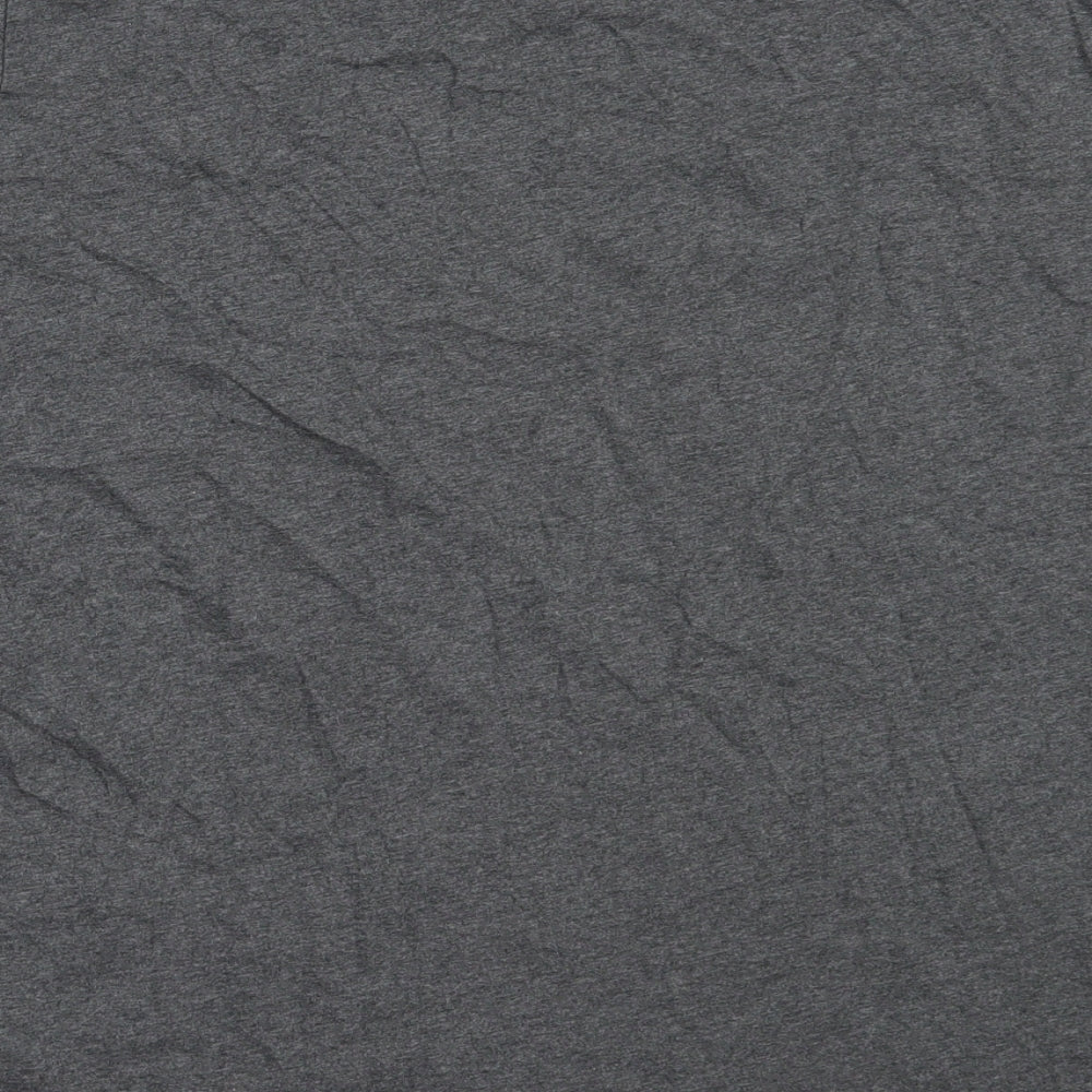 Hackett Mens Grey  Cotton  T-Shirt Size XL Round Neck