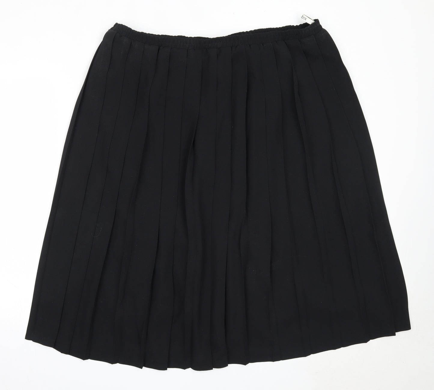 Eastex Womens Black  Polyester Flare Skirt Size 20