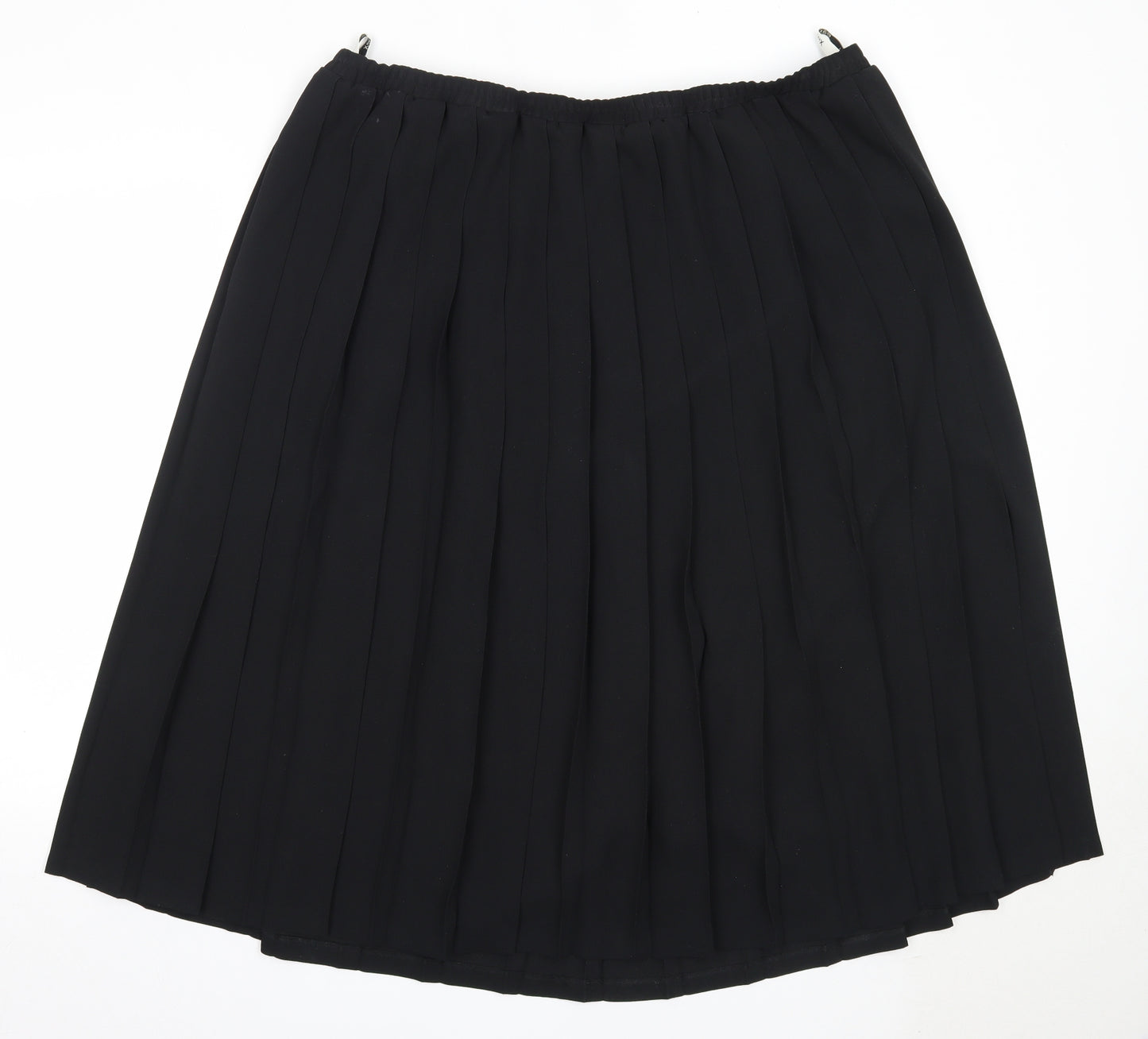 Eastex Womens Black  Polyester Flare Skirt Size 20