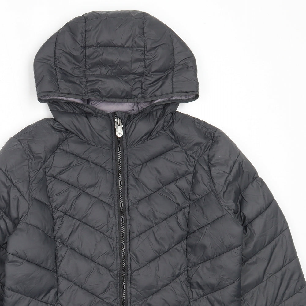 Fat Face Womens Grey   Puffer Jacket Coat Size 8