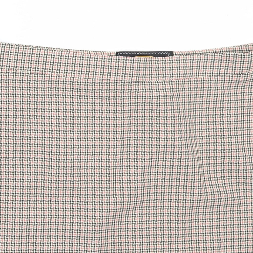 Urban Outfitters Womens Beige  Polyester Mini Skirt Size S