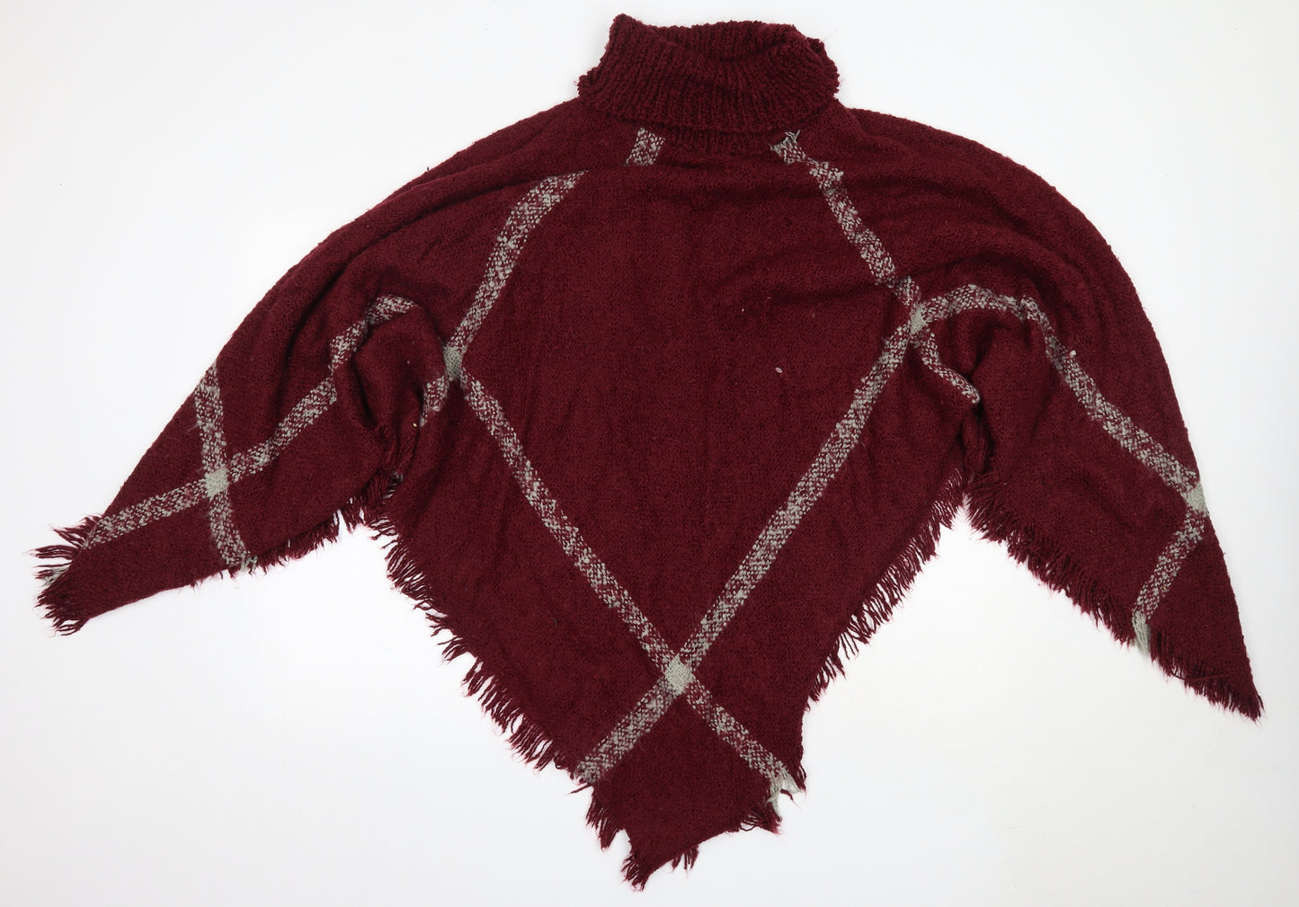 New Look Womens Red   Jacket Poncho One Size