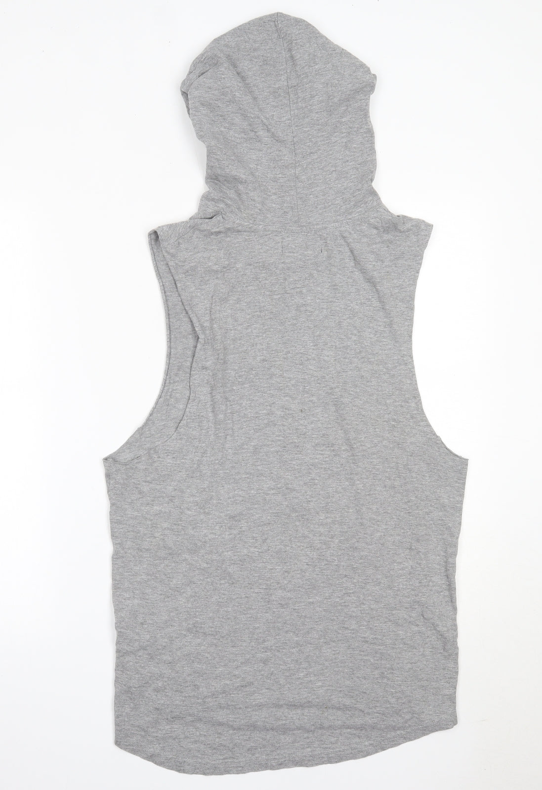 Cotton On Mens Grey  Cotton Pullover Hoodie Size M