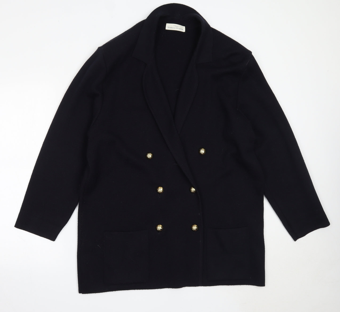 Marks and Spencer Womens Blue   Jacket  Size 18