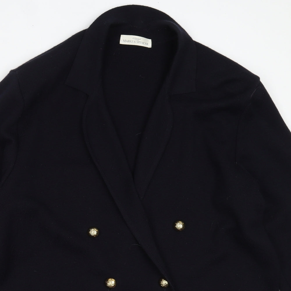 Marks and Spencer Womens Blue   Jacket  Size 18