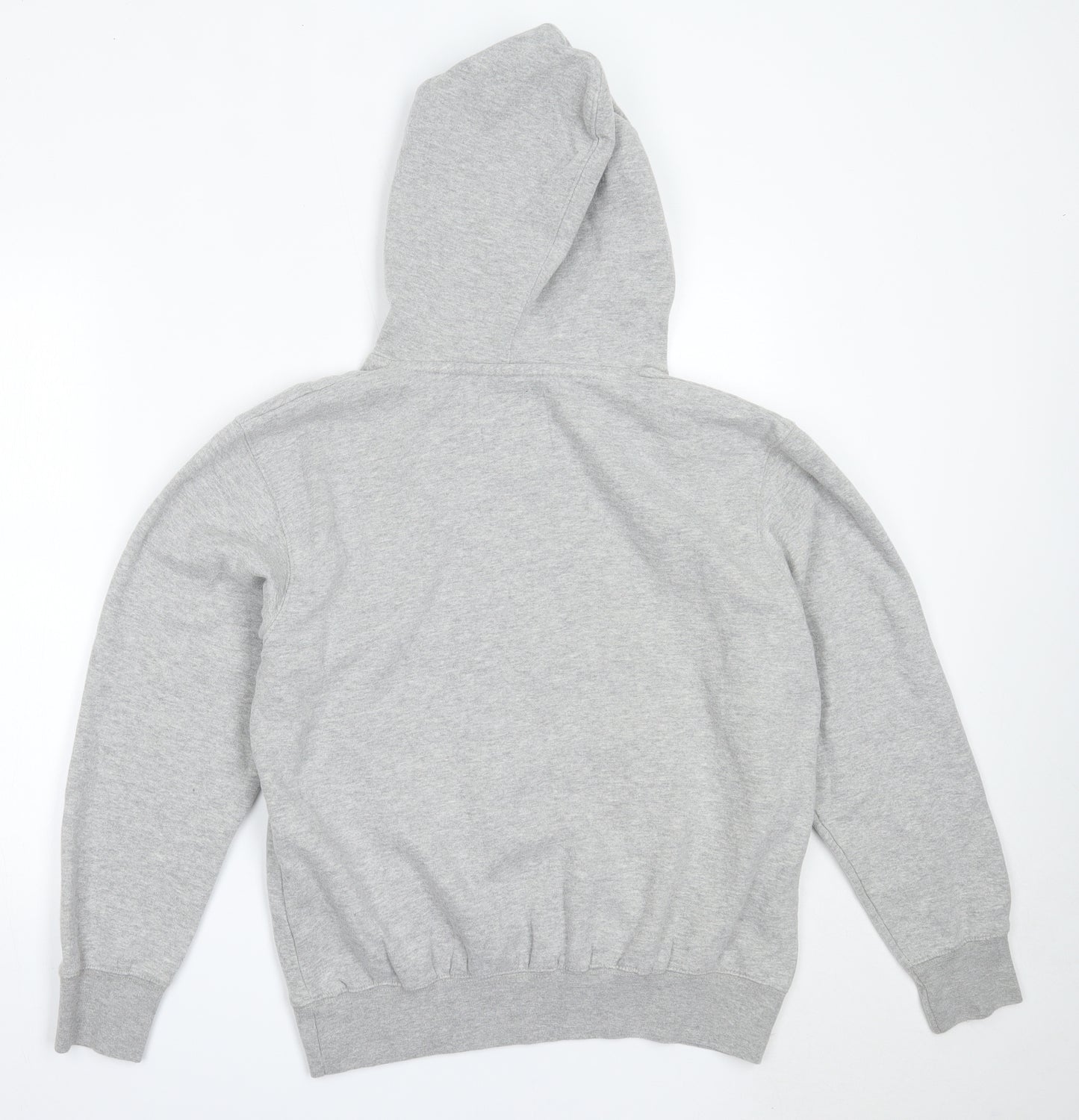Preworn Mens Grey  Cotton Pullover Hoodie Size S