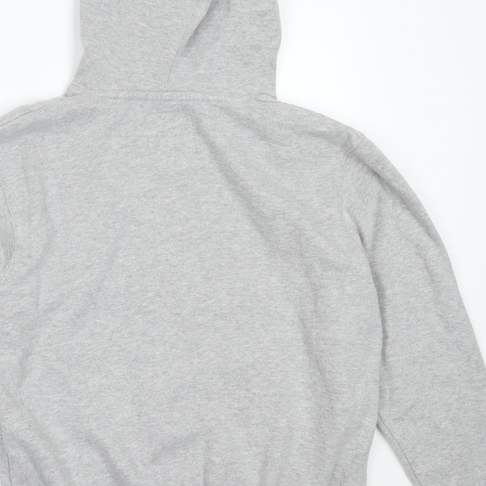 Preworn Mens Grey  Cotton Pullover Hoodie Size S