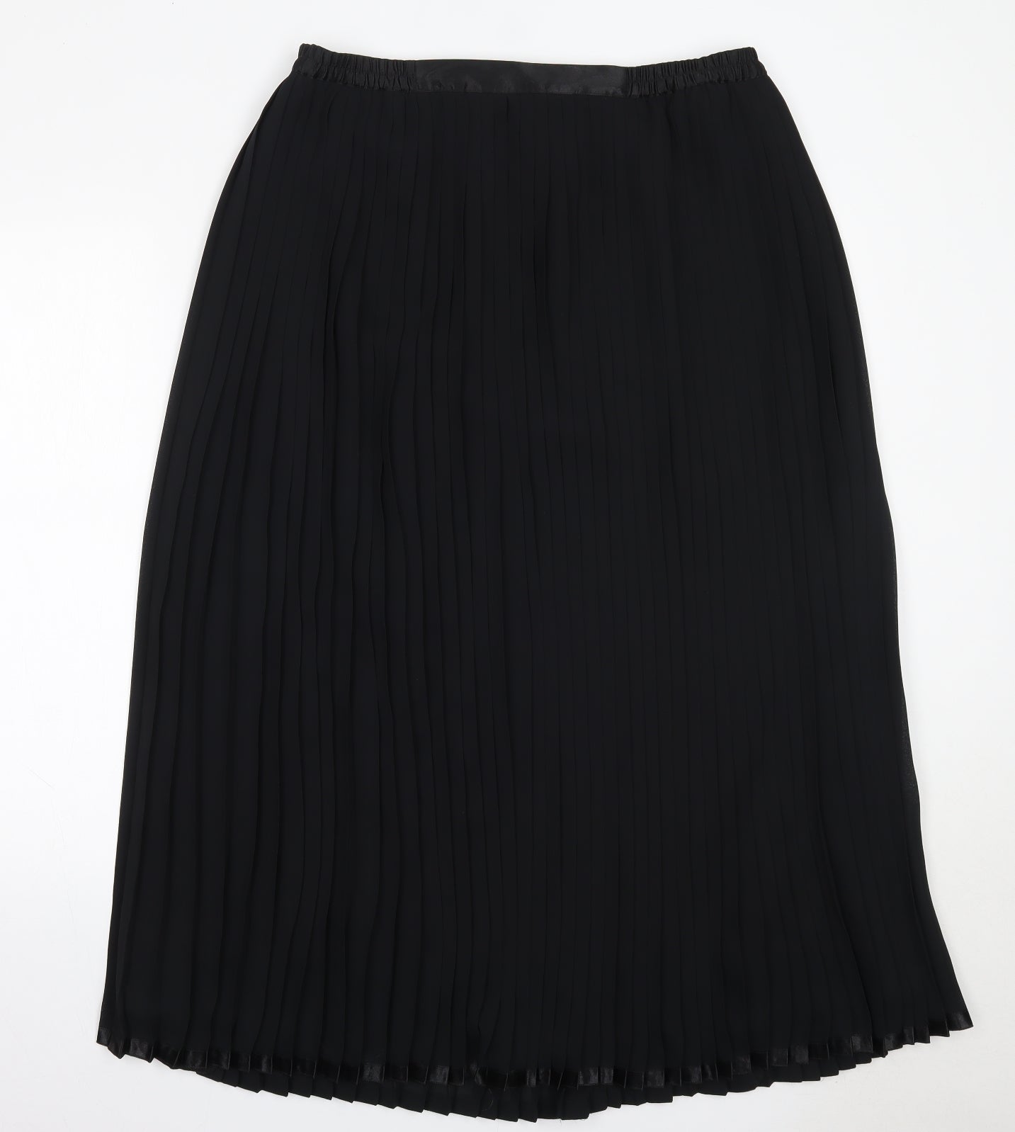 Windsmoor Womens Black  Polyester Flare Skirt Size 16