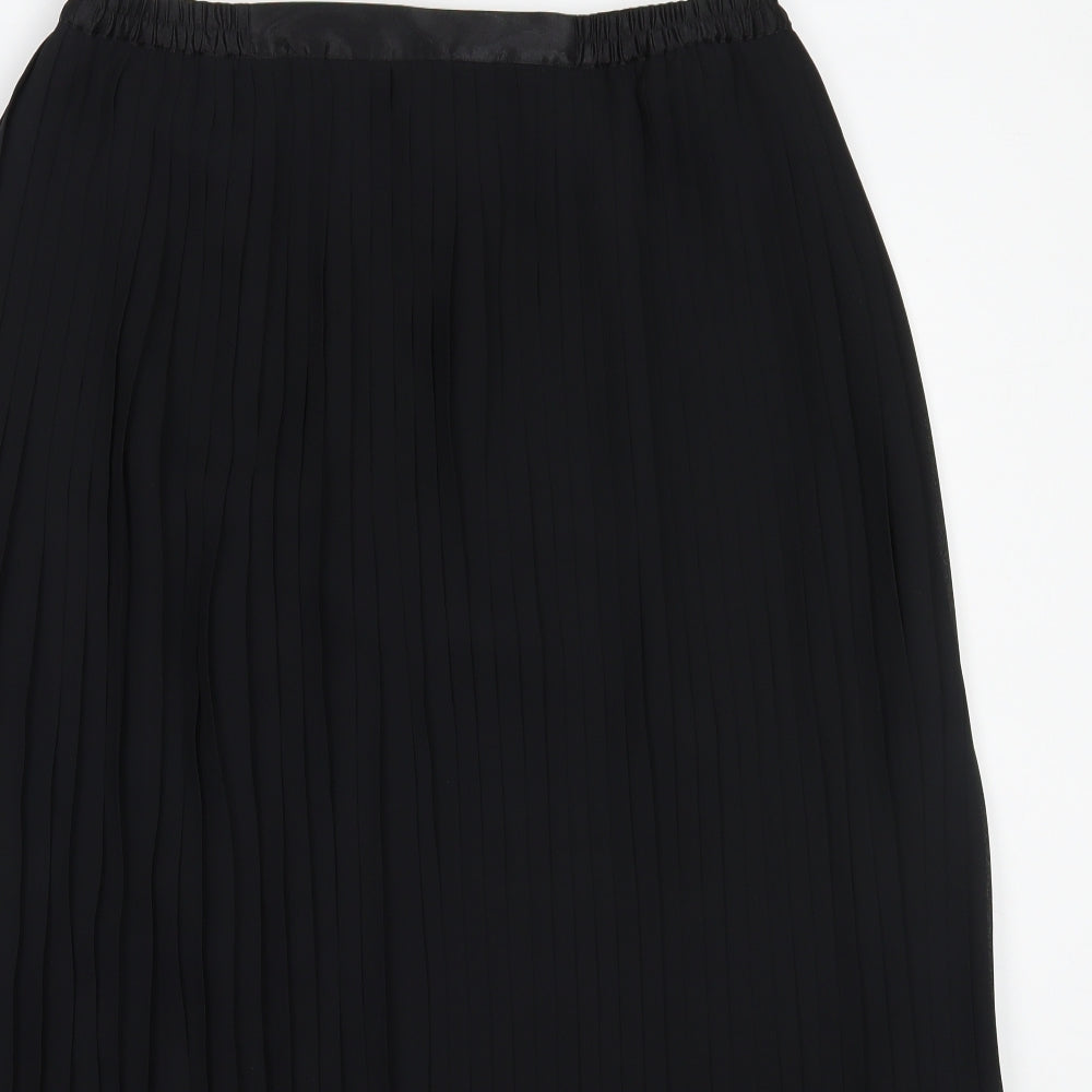 Windsmoor Womens Black  Polyester Flare Skirt Size 16