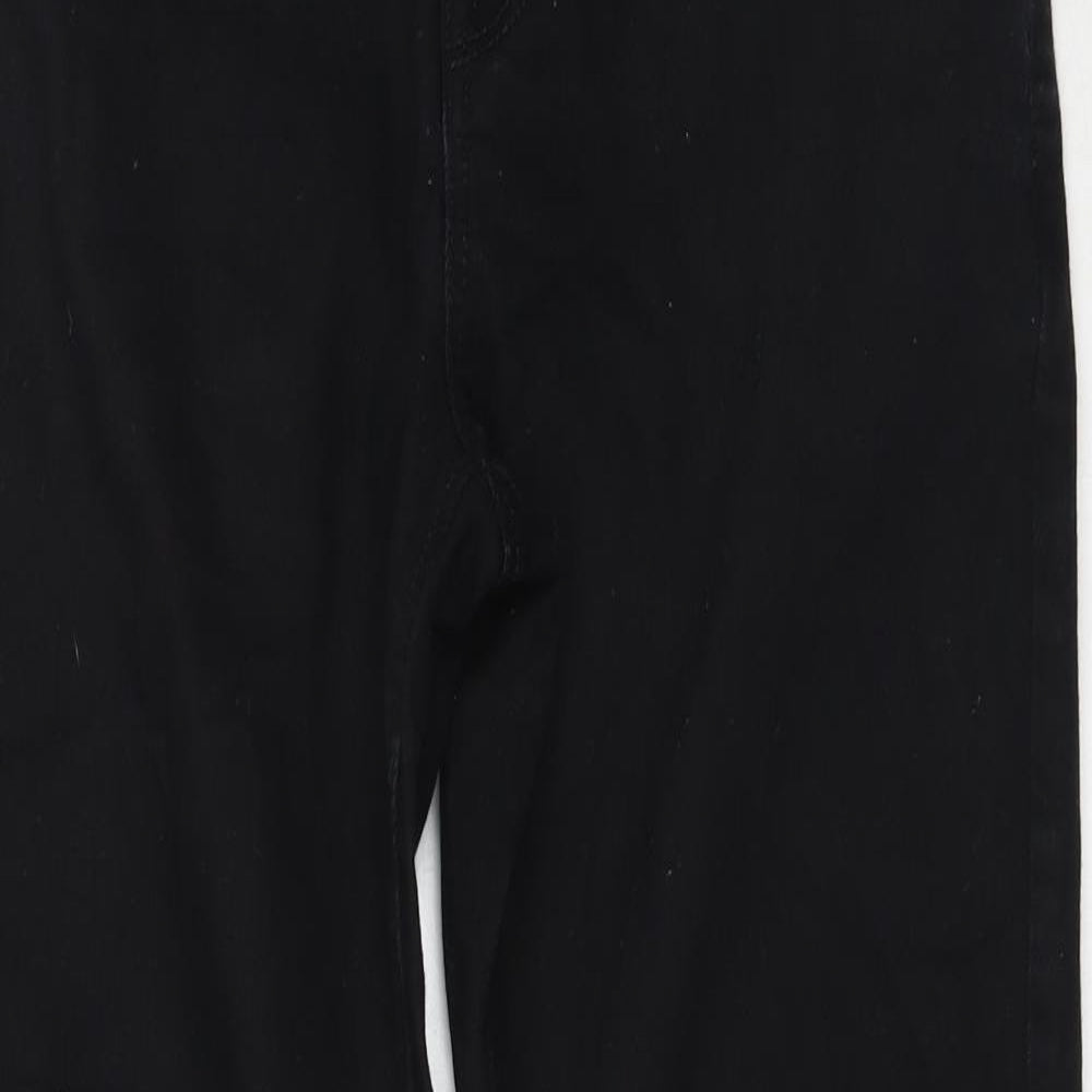 NEXT Mens Black  Cotton Straight Jeans Size 32 in L30 in Slim