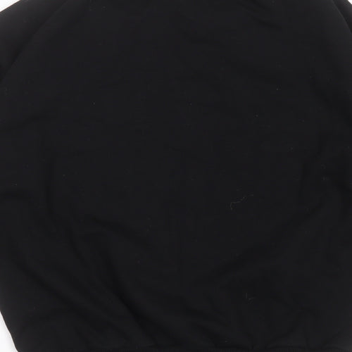 MINGA Womens Black  Cotton Pullover Sweatshirt Size M   - on Wednesdays we wear pink