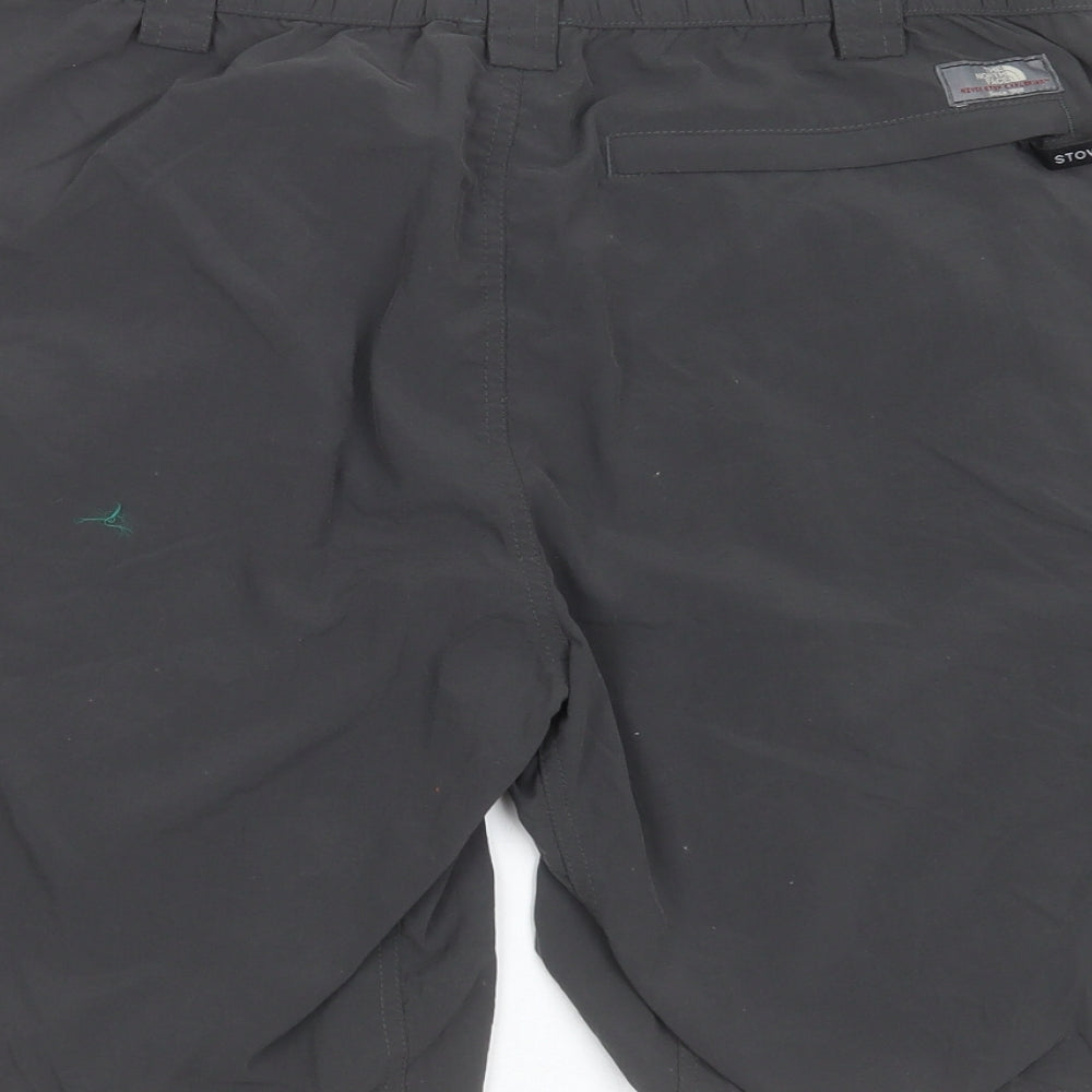 The North Face Mens Grey  Nylon Cargo Shorts Size L L10 in Regular