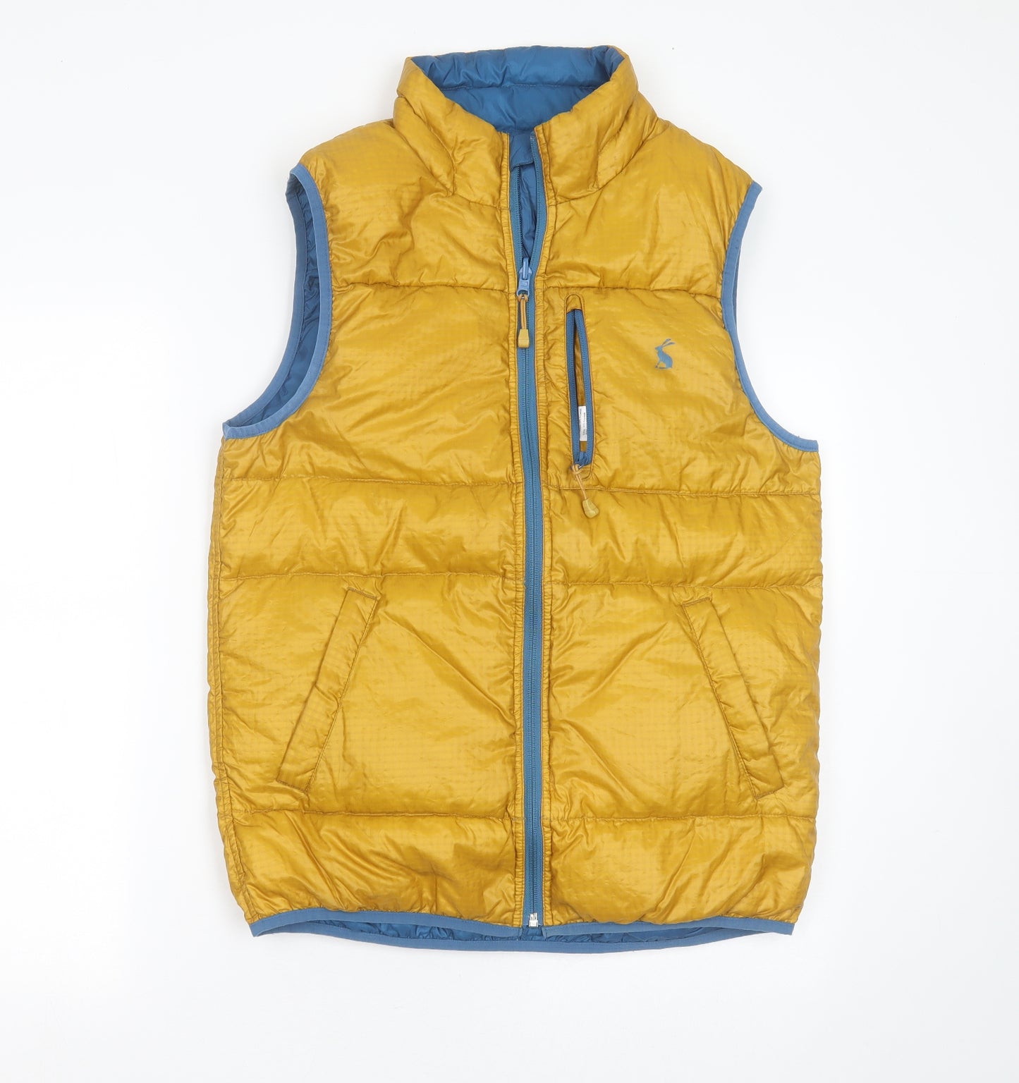 Joules Womens Yellow   Gilet Jacket Size S  Zip