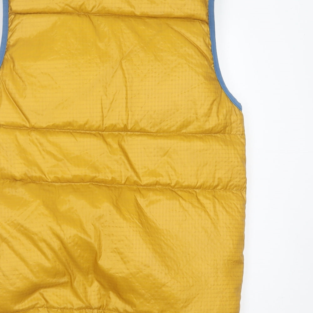 Joules Womens Yellow   Gilet Jacket Size S  Zip