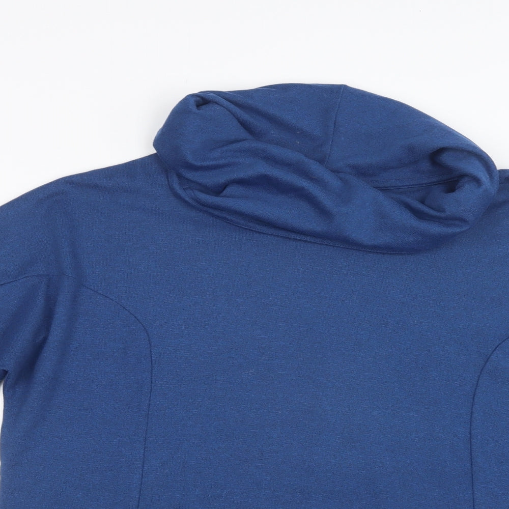 George Womens Blue  Polyester Pullover Sweatshirt Size 16