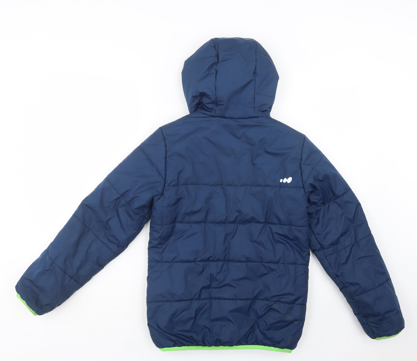 DECATHLON Boys Blue   Puffer Jacket Jacket Size 10 Years  Zip