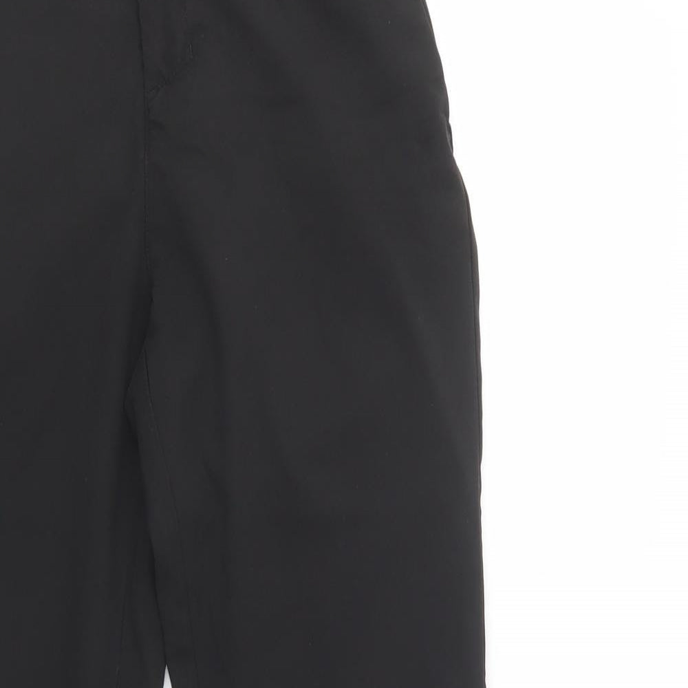 NEXT Boys Black  Polyester Dress Pants Trousers Size 12 Years  Regular Hook & Loop - School Wear