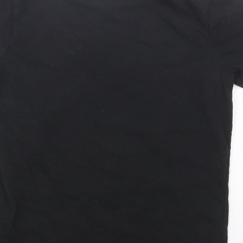 TU Boys Black  Cotton Basic T-Shirt Size 9 Years Crew Neck  - Spider-Man