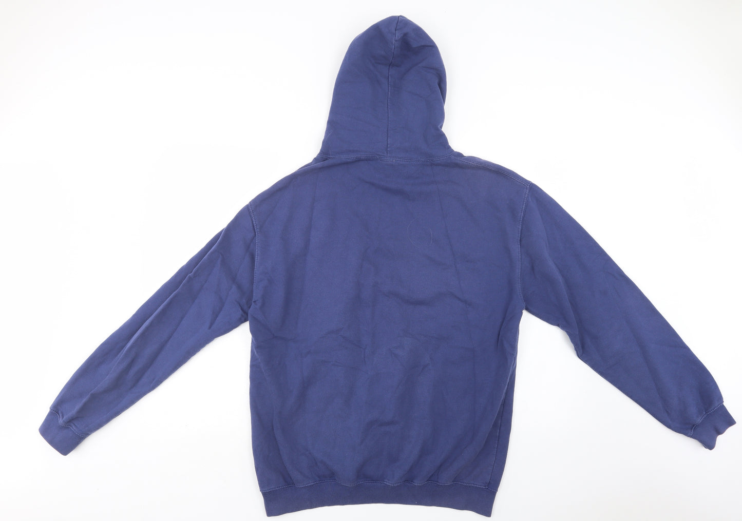 Goose & Gander Womens Blue  Cotton Pullover Hoodie Size L
