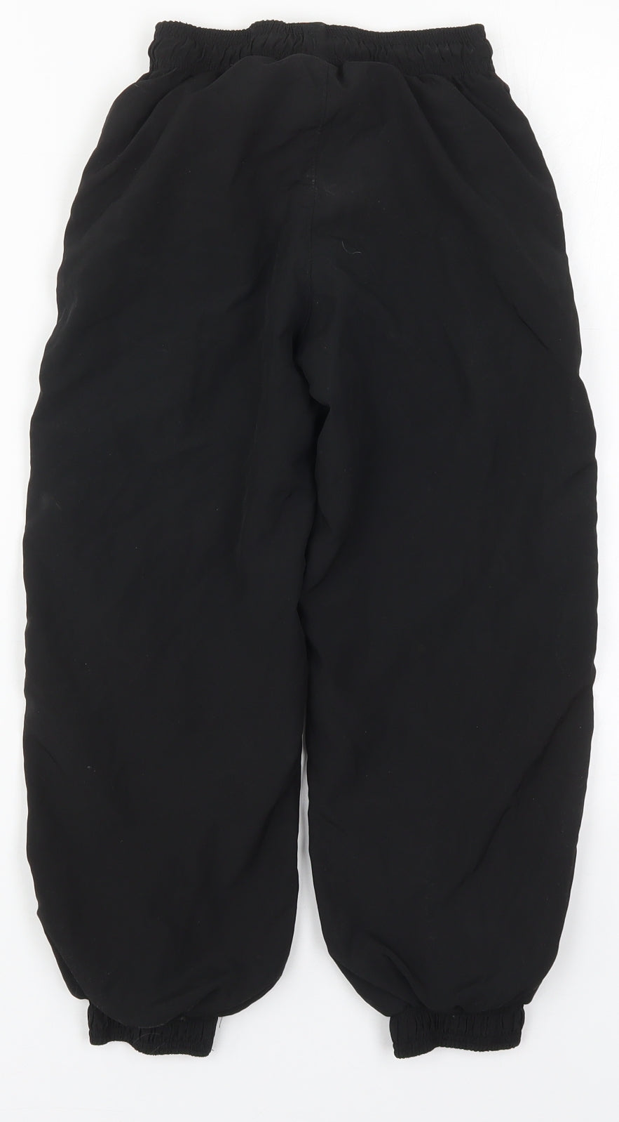 PUMA Boys Black  Polyester Jogger Trousers Size 8 Years  Regular
