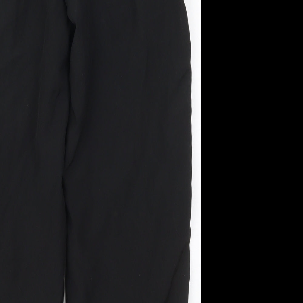 PUMA Boys Black  Polyester Jogger Trousers Size 8 Years  Regular