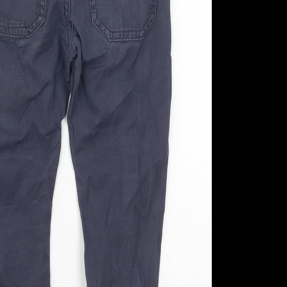 F&F Boys Blue  Cotton Cargo Trousers Size 4-5 Years  Regular